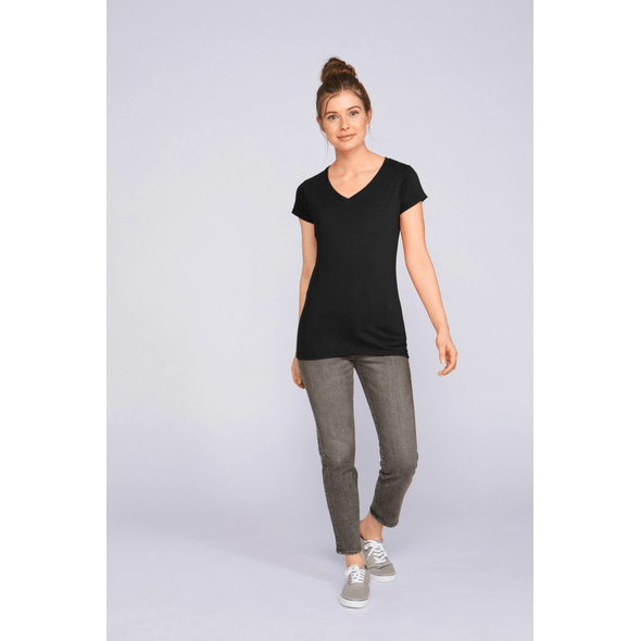 Gildan | Soft style v-neck women's T-shirt